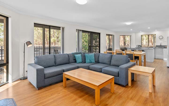 Superior 2 Bedroom - Open plan lounge and dining area